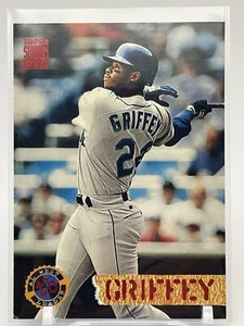 Ken Griffey Jr. 1994 Topps Stadium Club AL West Leader Seattle Mariners #529 - Picture 1 of 3