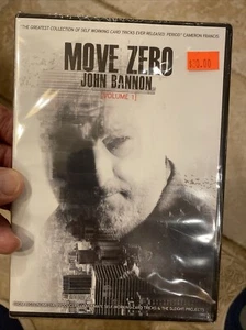 Move Zero Vol 1 by John Bannon - DVD - Self working Card Tricks - FREE SHIPPING - Picture 1 of 1