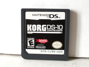 KORG DS-10 Synthesizer Nintendo DS Authentic Game Cartridge Music Software MS-10