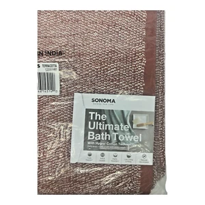 Terracotta Towel Sonoma 27 X 52 The Ultimate Bath Towel Hygro Cotton Technology - Picture 1 of 3