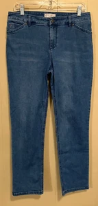 Jeans J. Jill gamba dritta provati e true fit blu denim 10P 10 Petite usati in ottime condizioni! - Foto 1 di 5