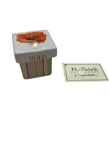 Marjolein Bastin Mini Amicizia "Bloom Bold" Scatola Portagioie in Ceramica con Coperchio - Foto 1 di 3