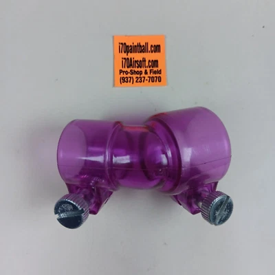 Purple Viewloader Adjustable Hopper Feed Neck / Hopper Adapter / Elbow (x3)