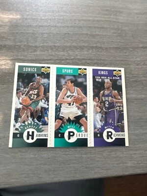 1996-97 Upper Deck Collector's Choice - Upper Deck Mini-Cards Mitch Richmond,... - Image 1 of 2