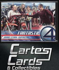 Johnny Storm - ¡Superestrella! Upper Deck Fantastic Four #49 2005 - Imagen 1 de 2