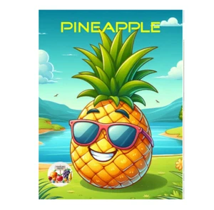 Organic fruit scent car air freshener (PINEAPPLE) - Picture 1 of 5