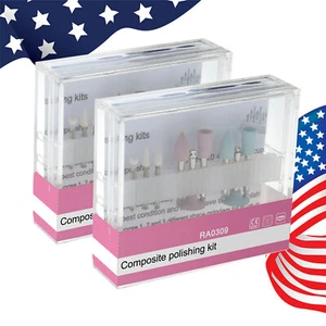 Kit Lucidatura Dentale Composito RA 0309 per Manipolo Bassa Velocità Contra Angolo US - Foto 1 di 11