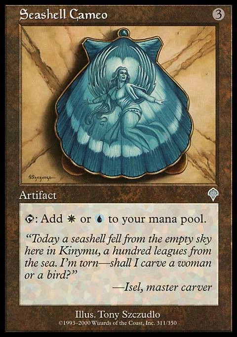 Seashell Cameo - Invasion #311/350 MTG Magic The Gathering - Image 1 of 1