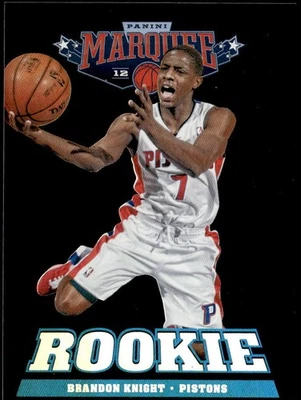 2012-13 Panini Marquee #244 Brandon Knight Rookie E1 - Image 1 of 2