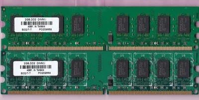 4GB 2x2GB PC2-6400 PNY B0QIT-T DDR2-800 Desktop Ram Memory Kit 240-Pins DIMM - Image 1 of 3