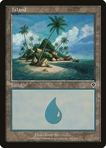 1x Island Basic Land - LP - Invasion - SPARROW MAGIC mtg - Picture 1 of 1
