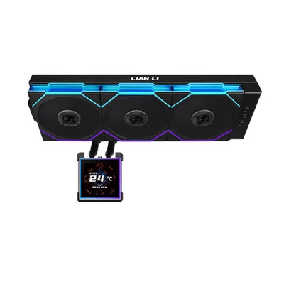 LIAN LI  2nd Generation Integrated Black Water Cooling Radiator. - Image 1 of 4