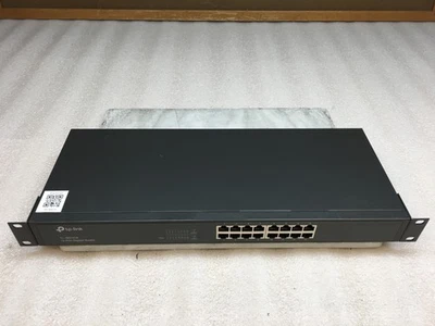 TP-Link TL-SG1016 16-Port Unmanaged Gigabit Ethernet Network Switch w/ Rack Ears - Image 1 of 4