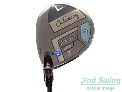 Mint Callaway Reva Rise Fairway Wood 3 Wood 3W 18° Graphite Ladies Left 42.0in - Image 1 of 4