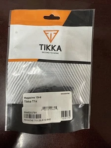 Tikka T1x .22LR 10 Round Rifle Magazine, Black Polymer - S545203781 - Picture 1 of 2