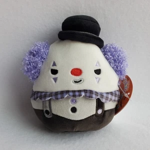 Squishmallow MS. K the CLOWN 5" purple plush HALLOWEEN circus top hat 5 inch - Picture 1 of 7