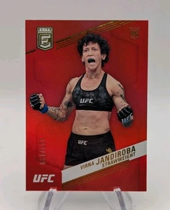 Virna Jandiroba 2023 Panini Chronicles UFC #243 Elite Red Holo Foil RC SP #d/199 - Imagen 1 de 2