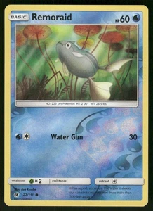 2017 Lightly Played Pokemon Remoraid 22/111 Crimson Invasion - Picture 1 of 3