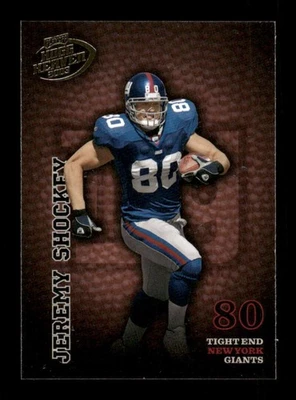 2003 Playoff Hogg Heaven 97 Jeremy Shockey BXCP43 - Image 1 of 2