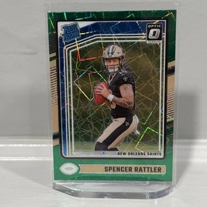 Spencer Rattler 2024 Panini Donruss Optic Rated Rookie #289 Green Velocity Prizm - Bild 1 von 3