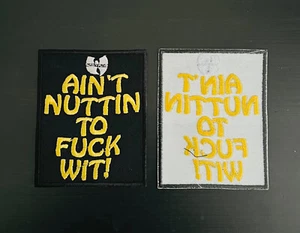 Wu-Tang Clan Ain't Nuttin Patch Method Man RZA Ghostface Raekwon 36 Kammern - Bild 1 von 1