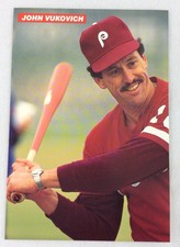1991 Philadelphia Phillies Medford Photo Card-John Vukovich 