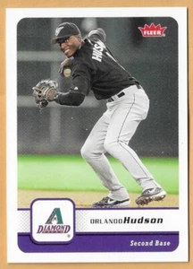 ORLANDO HUDSON ARIZONA DIAMONDBACKS #50 - FLEER NM-MT 2006 - Foto 1 di 2