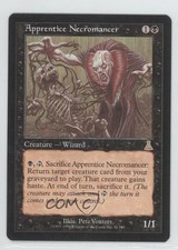 1999 Magic: The Gathering - Urza's Destiny Apprentice Necromancer #51 nk3