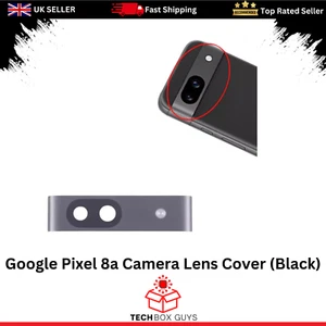 For Google Pixel 8a Camera Lens Cover Premium Quality Replacement UK (Black) - Picture 1 of 1