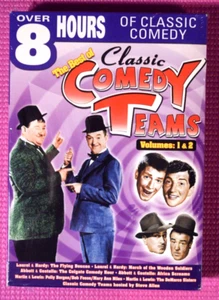 The Best of Classic Comedy Teams, Volume 1 & 2 (2 DVD Set) NEW - SHIPS FREE! - Imagen 1 de 3
