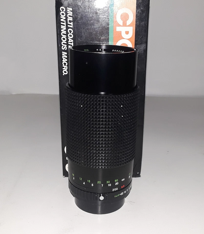 CPC 80-200mm/f3.9 Macro Lens for Pentax K/Ricoh (BRAND NEW!) - Image 1 of 3