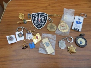 Collection Assorted Police memorabilia pin badges key rings etc - Picture 1 of 6