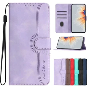 For iPhone 13 12 11 15 Plus 14 16 Pro Max 8 7 Magnetic Flip Leather Wallet Case - Picture 1 of 50