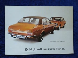 Morris Marina II 1.8 Special Prospekt ca. 1976 - Picture 1 of 4