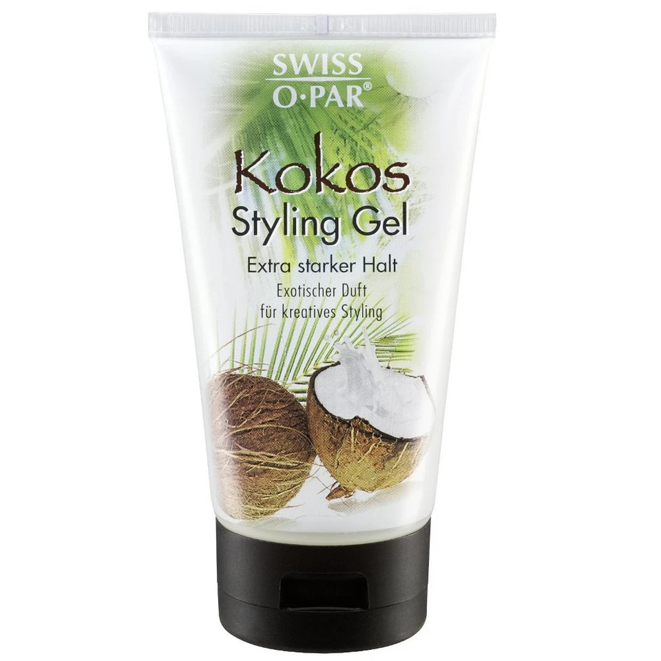Swiss O Par Kokos Styling Gel 175ml Extra Starker Halt frischer Kokosduft - Bild 1 von 1