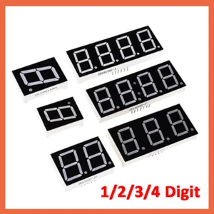 1/2/3/4 Digit 7 Seven Segment Tube LED Display Module For Raspberry PI - Picture 1 of 13