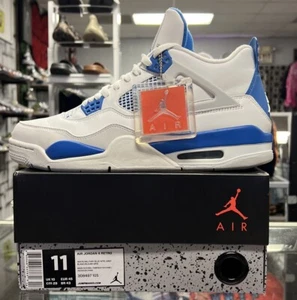 Jordan 4 Retro Size 11 Military Blue 2012 - Picture 1 of 12