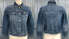 Old Navy Maternity Denim XS Blue Jean Jacket Distressed Button Womens