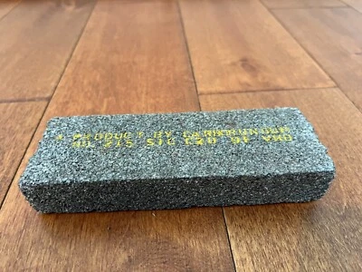 Carborundum EE. UU., 6" x 2" x 1" tocador - tocador de ruedas, piedra abrasiva C20 Foto 1 de 4