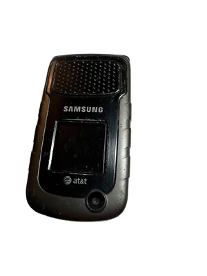 Samsung Rugby II SGH-A847 Black 256MB AT&T Wireless Rugged Flip Cell Phone - Image 1 of 4