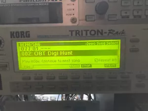 KORG Triton RACK replacement screen LCD GLASS display NEW !!! - Picture 1 of 5