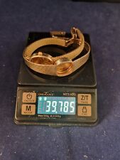 2x 9ct Yellow Gold Bracelet & Case Longines & Jean Renet Watches Scrap 39.7g 