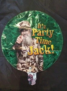 Globo Mylar de lámina a granel Duck Dynasty 18" a granel - Imagen 1 de 1