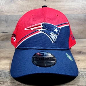 New Era Mütze Herren L/XL 39Thirty New England Patriots Sideline Alternate Blau NEU - Bild 1 von 10