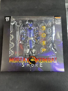 Storm Collectibles: Mortal Kombat Cyber Smoke Actionfigur komplett in Box CIB - Bild 1 von 6