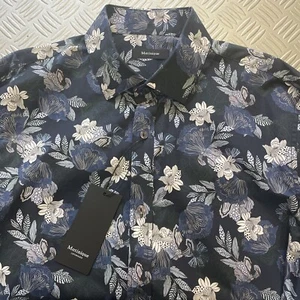 Martinique Trostol floral print 100% cotton in L pit to pit 21 inches rrp £75 - Picture 1 of 4