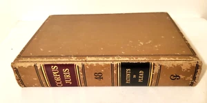LAW: CORPUS JURIS - PATENTS TO PLEAD, Volume 48, Book 1929 - Imagen 1 de 12