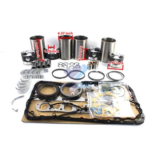 4HF1 Engine Rebuild Kit For Isuzu Forklift Truck 8-97186-589-4 with Liners - Picture 1 of 7