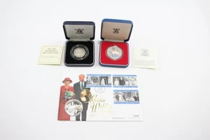 Royal Mint Silver Coins Mixed Decimals Boxed COA x3 - Picture 1 of 6