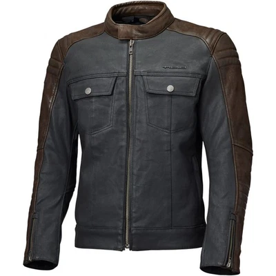 -HELD- Jester 2 Men's Biker Jacket Urban Style Cool Leather Jeans Denim Mix - Image 1 of 3